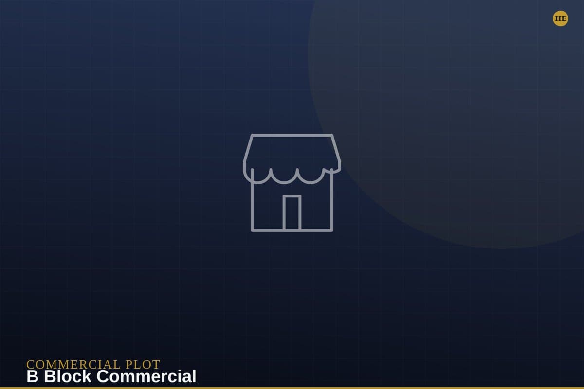 5 Marla Commercial Plot - B Block Commercial